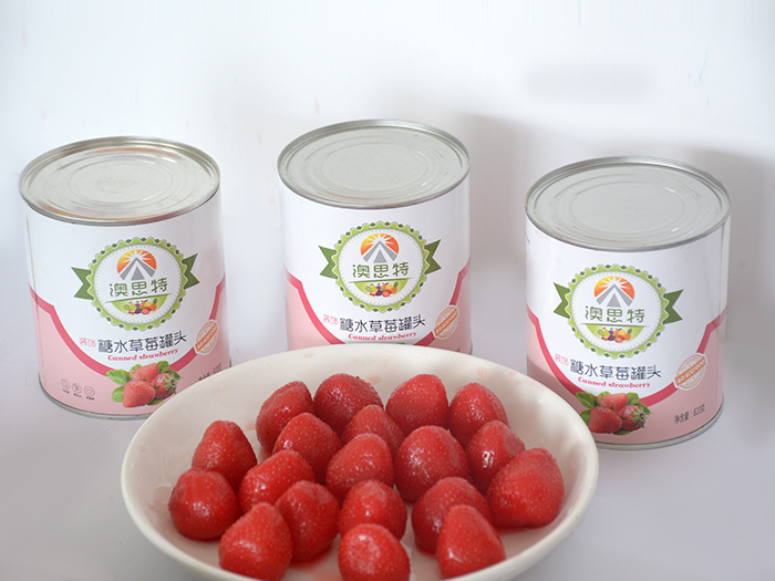 糖水草莓罐頭